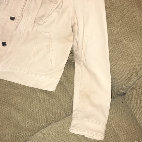 🌸NWT Ralph Lauren Pink 100% Lamb Leather Jacket - Picture 10 of 16